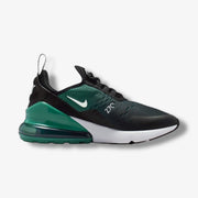 Nike Air Max 270 GS Black White Evergreen Aura Grade School 943345-042