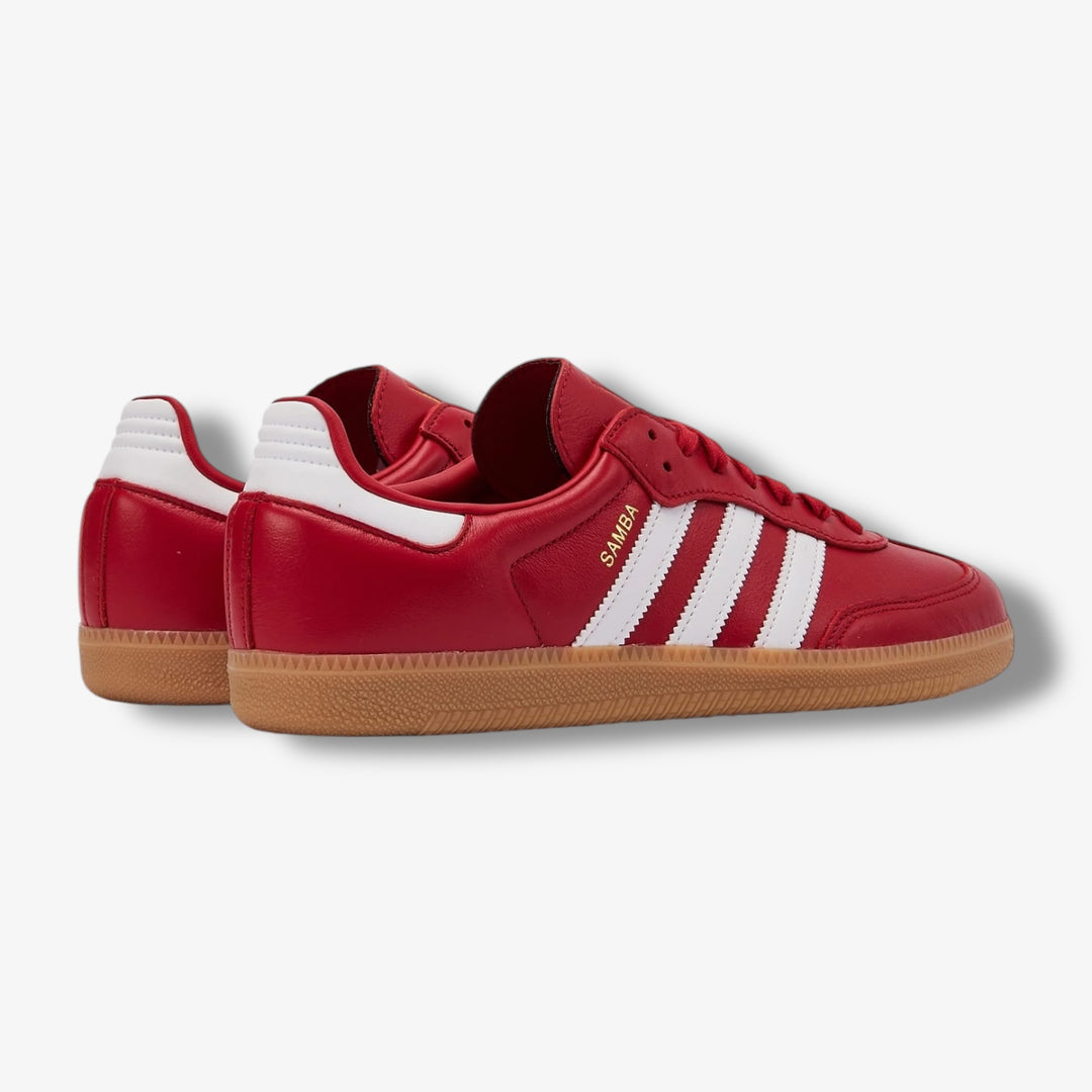 Adidas Samba OG Red White Gum JR0881 – Sneaker Junkies