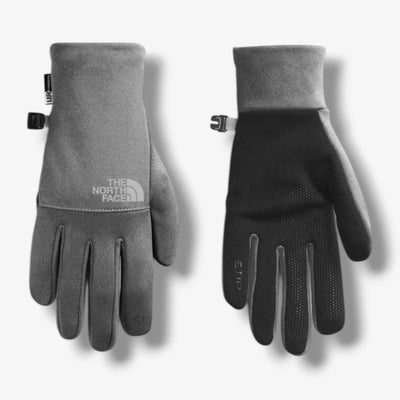 The North Face ETIP recycled glove heather grey