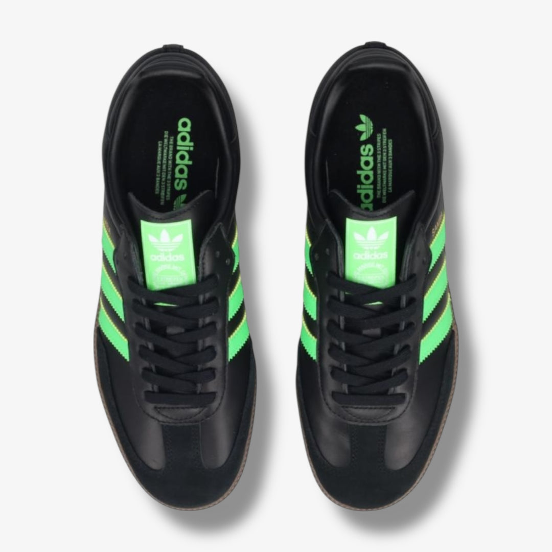 Adidas Samba OG cblack grn gum JR0911 – Sneaker Junkies