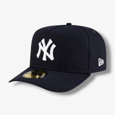 New Era NY Yankees Script Safety Pin A-Frame Fitted