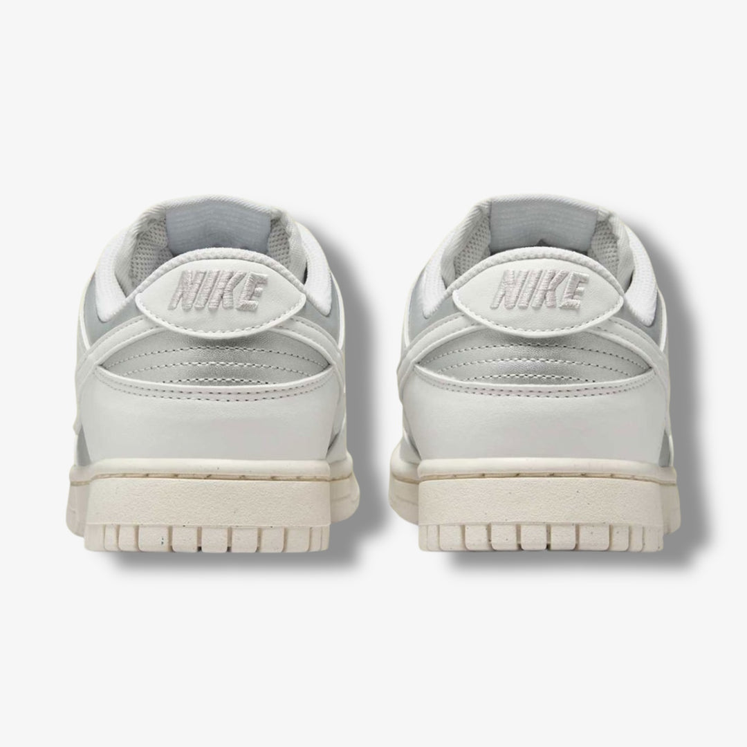 Women's Nike Dunk Low Next Nature Metallic Platinum Summit White IB731