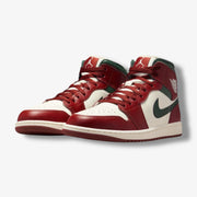 Air Jordan 1 Mid Sail Midnight Green DQ8426-105