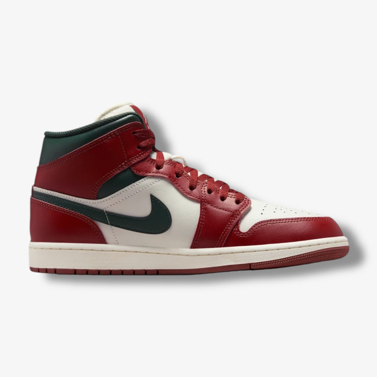 Air Jordan 1 Mid Sail Midnight Green DQ8426-105