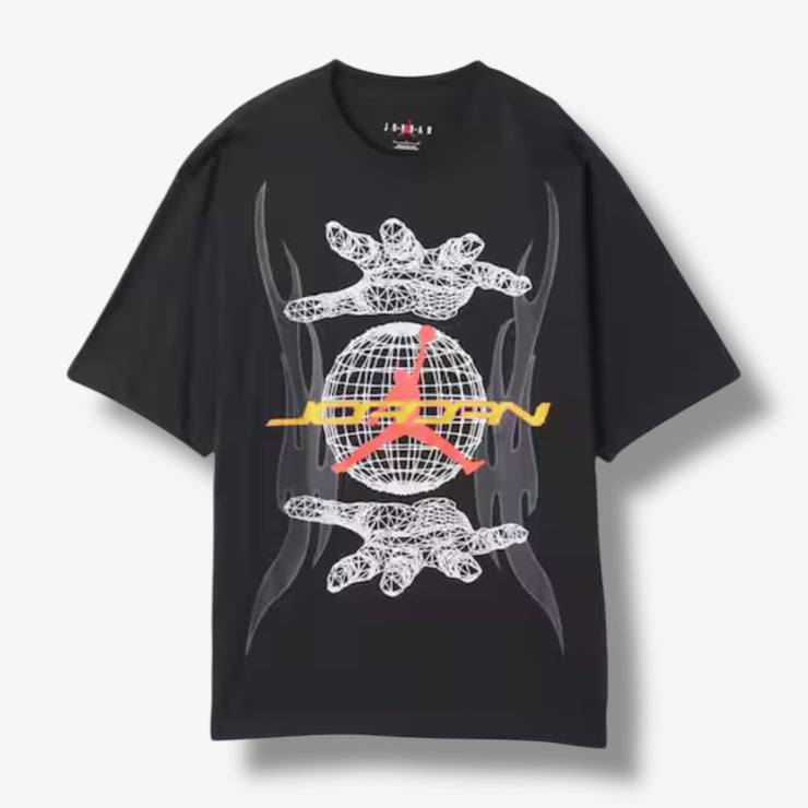 Jordan Hand Graphic Tee Black Red Gold IQ0786-045 – Sneaker Junkies
