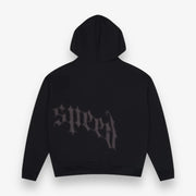 Godspeed OG Logo Zip Up Hoodie Black Black