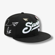 Paper Planes x Jae Tips Savior 59Fifty Fitted Crown Black