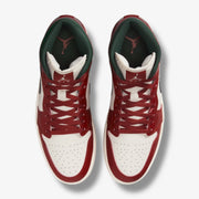 Air Jordan 1 Mid Sail Midnight Green DQ8426-105