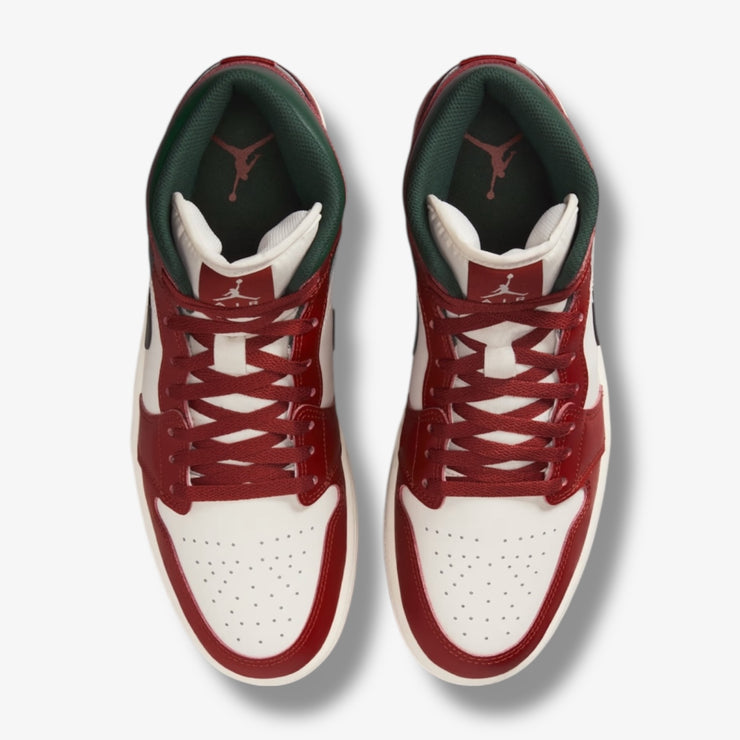 Air Jordan 1 Mid Sail Midnight Green DQ8426-105