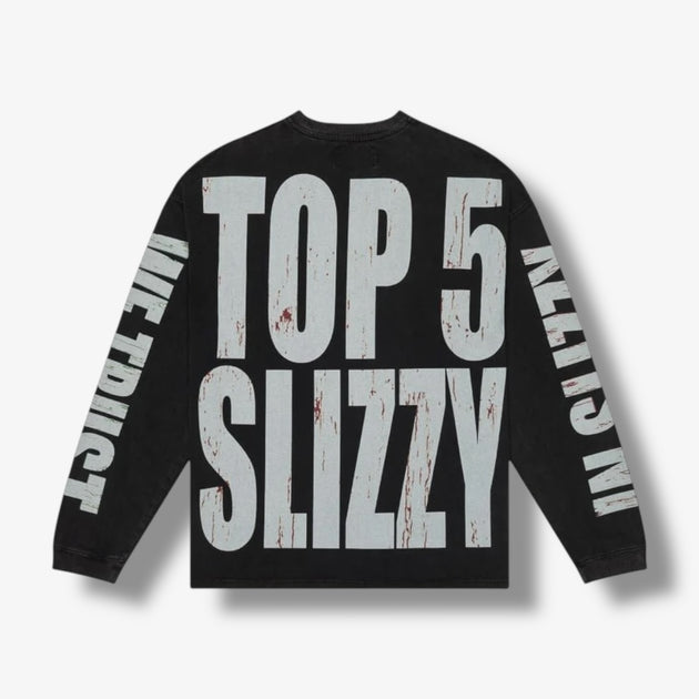 Godspeed Top 5 Slizzy LS Black Wash – Sneaker Junkies