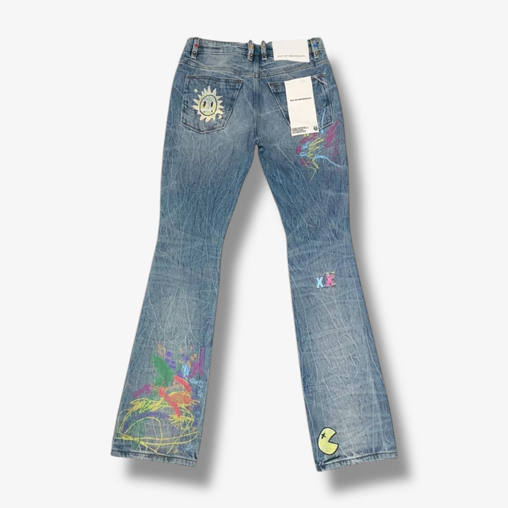 Cult of Individuality Lenny Bootcut 603 Jeans scribble