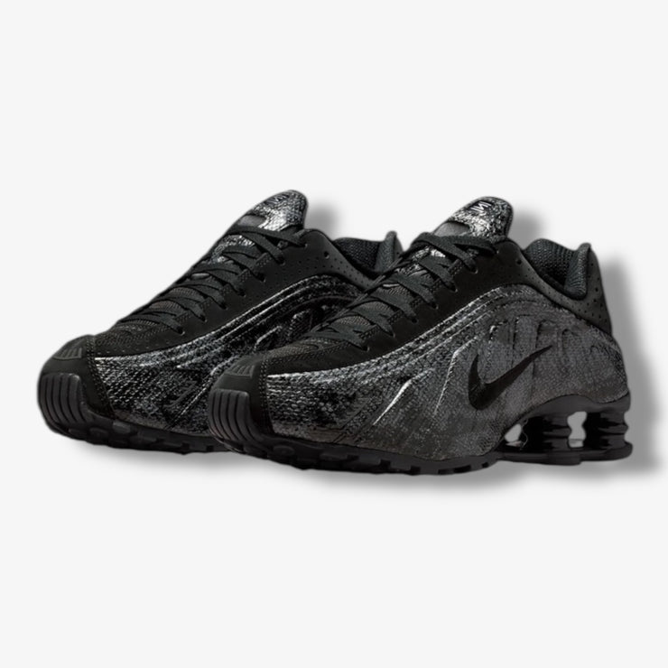 Womens Nike Shox R4 Black Metallic Silver IM6050-001 – Sneaker Junkies