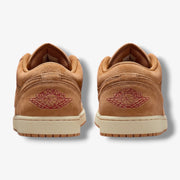 Air Jordan 1 Low SE Flax Varsity Red Muslin HV4089-200  display picture 1