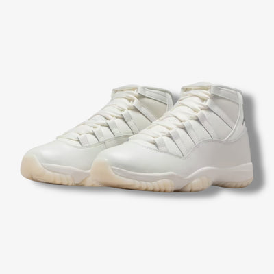 Women's Air Jordan 11 Retro Sail Pearl Grey White AR0715-110