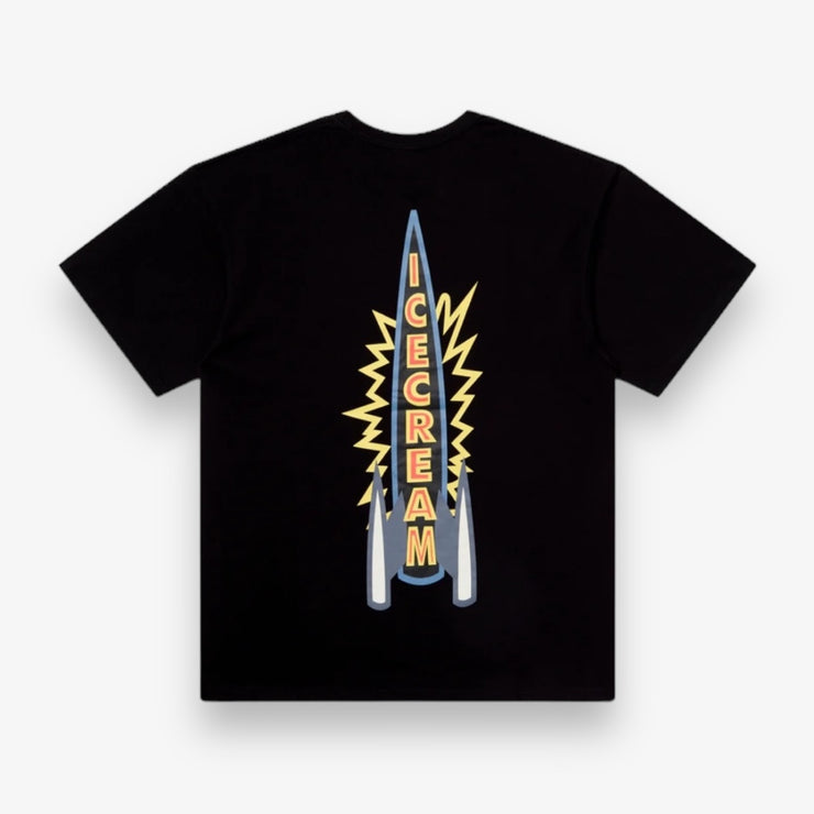 Ice Cream Rocket Boy SS tee Black