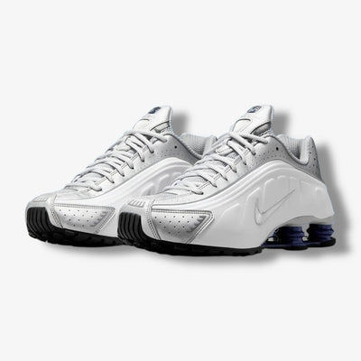 Nike Shox R4 White Metallic Silver HQ1988-102