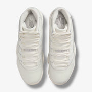 Women's Air Jordan 11 Retro Sail Pearl Grey White AR0715-110