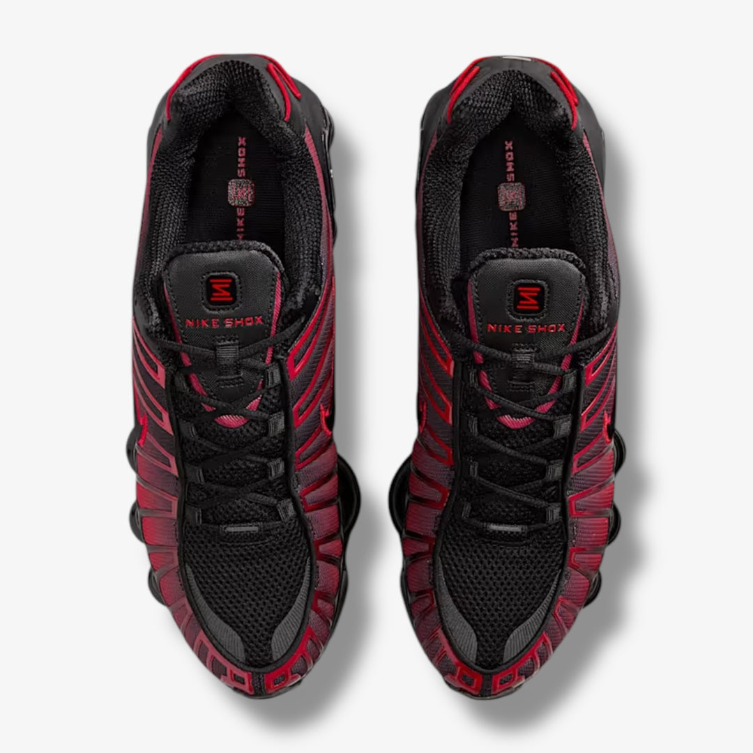 Nike Shox TL Black Black University Red IF6202-001 – Sneaker Junkies