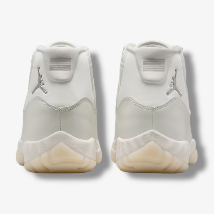 Women's Air Jordan 11 Retro Sail Pearl Grey White AR0715-110