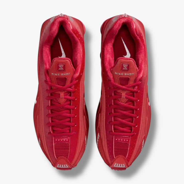 Nike Shox R4 gym red metallic silver IQ0608-687 – Sneaker Junkies