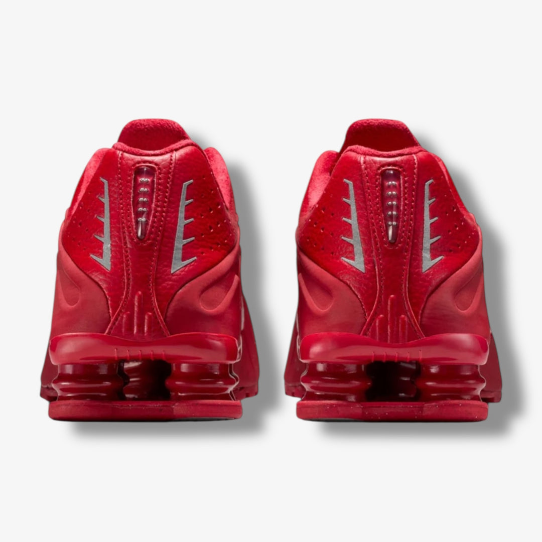 Nike Shox R4 gym red metallic silver IQ0608-687 – Sneaker Junkies