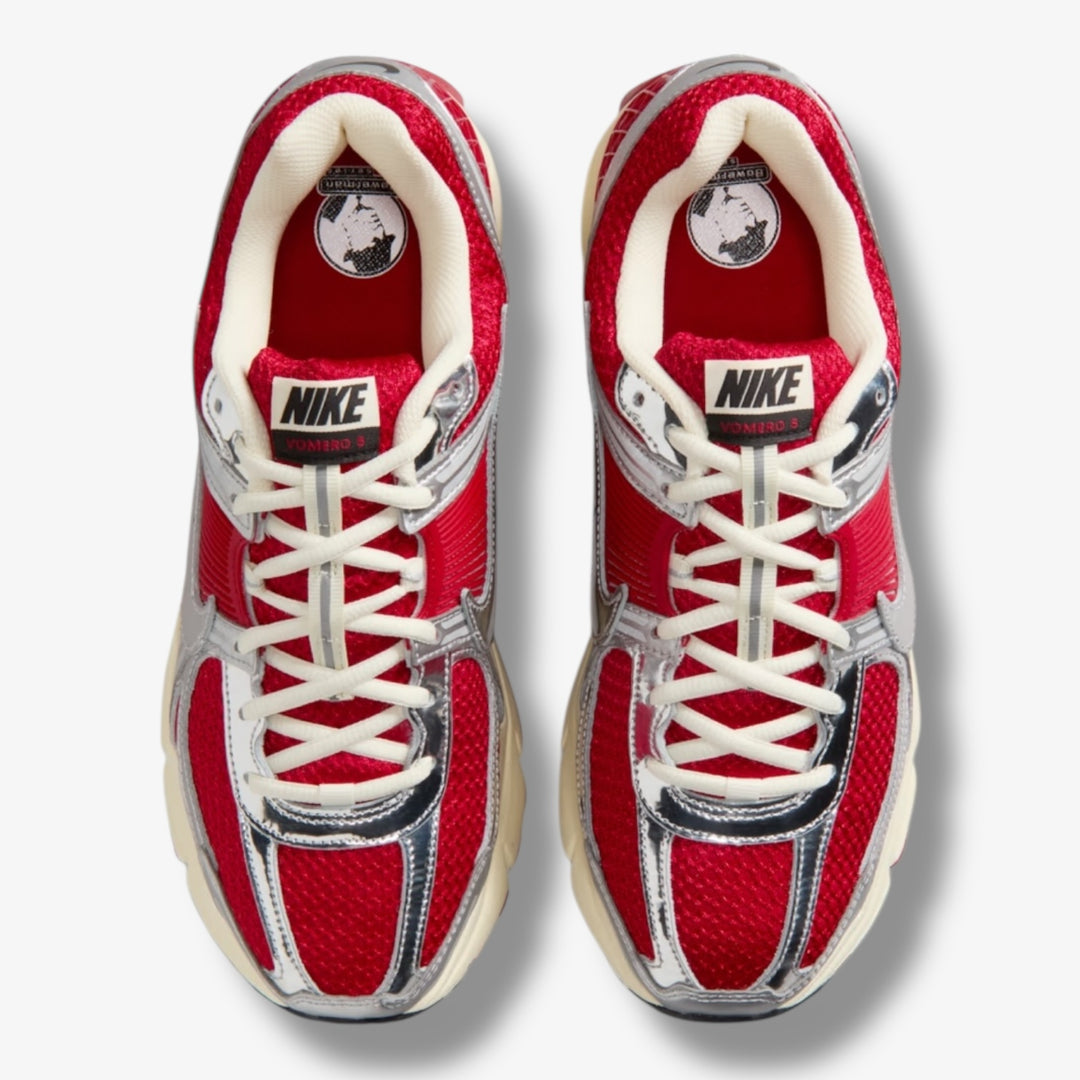 Nike Zoom Vomero 5 Gym Red Chrome Metallic Silver IM3486-600