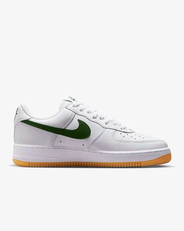 Nike Air Force 1 Low Retro QS White Forest Green Gum Yellow FD7039-101