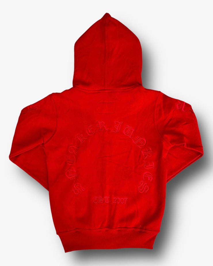 Sneaker Junkies Gorilla Full zip up hoodie "Red October"