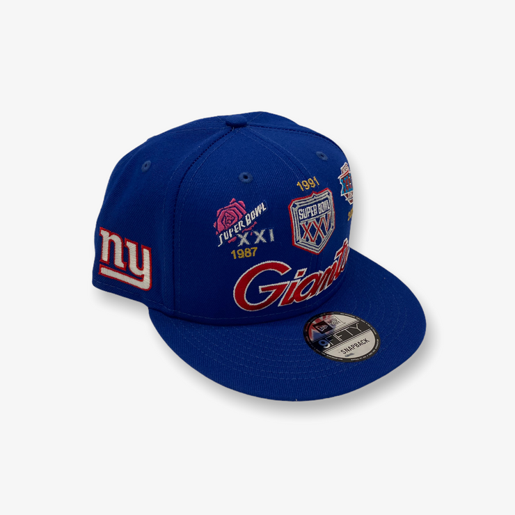 New Era NY Giants Super Bowl XXV Snap Back Blue