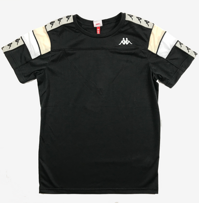 Kappa 222 Banda Arar Black Grey Beige T-Shirt