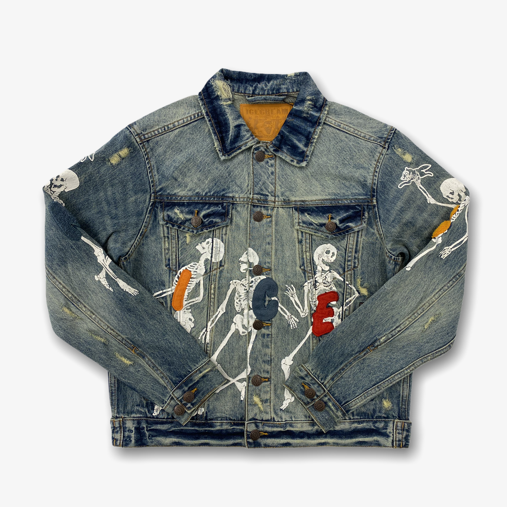Ice Cream Denim Jacket Medium Blue Wash – Sneaker Junkies