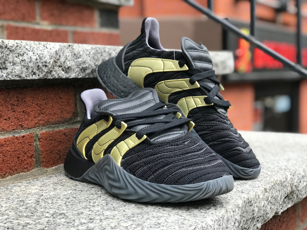 Adidas Sobakov Boost Black Gold Carbon D98155 Sneaker Junkies Adidas Sobakov Boost Black Gold Carbon D98155 Sneaker Junkies