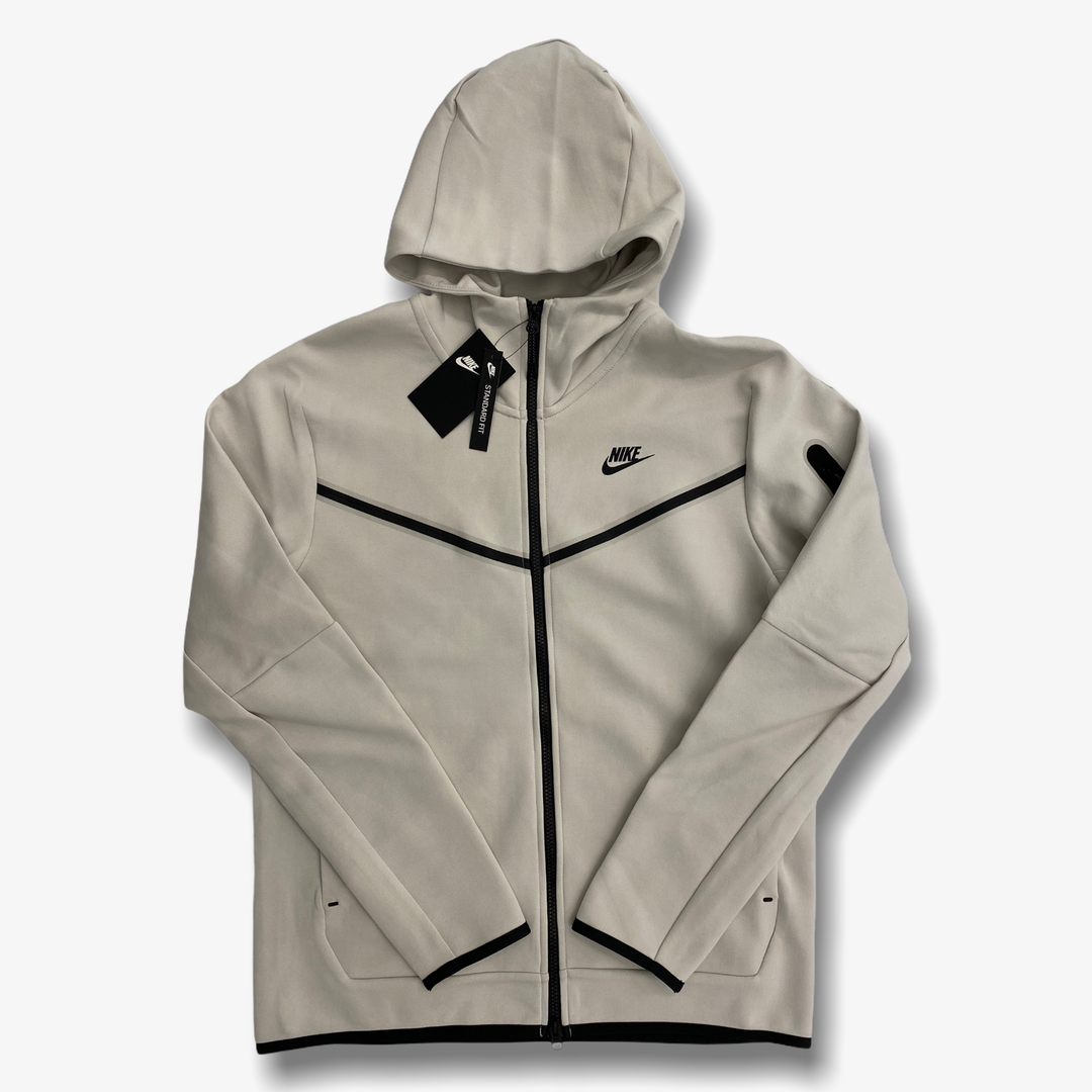 nike sportswear tech fleece light bone