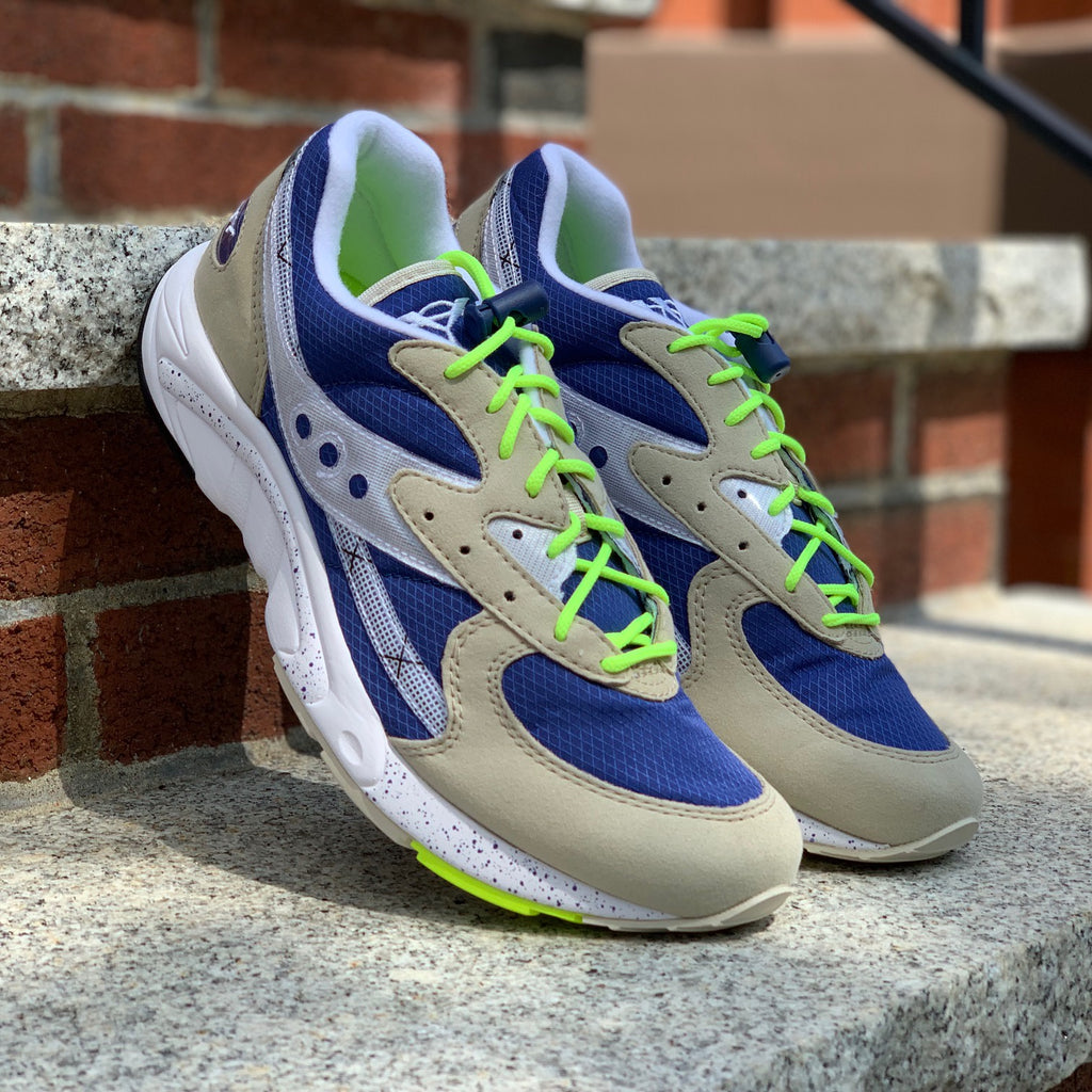 Saucony Aya S70460-4 Grey Blue Neon – Sneaker Junkies