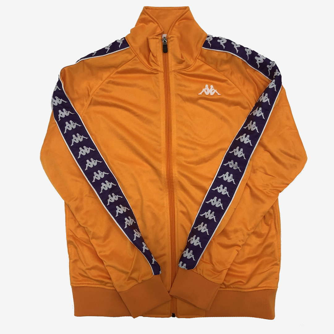 Kappa 222 Banda Anniston Track Jacket Orange Purple Sneaker Junkies