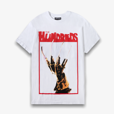 The Hundreds x A Nightmare on Elm Street Kruger Hand T-shirt White