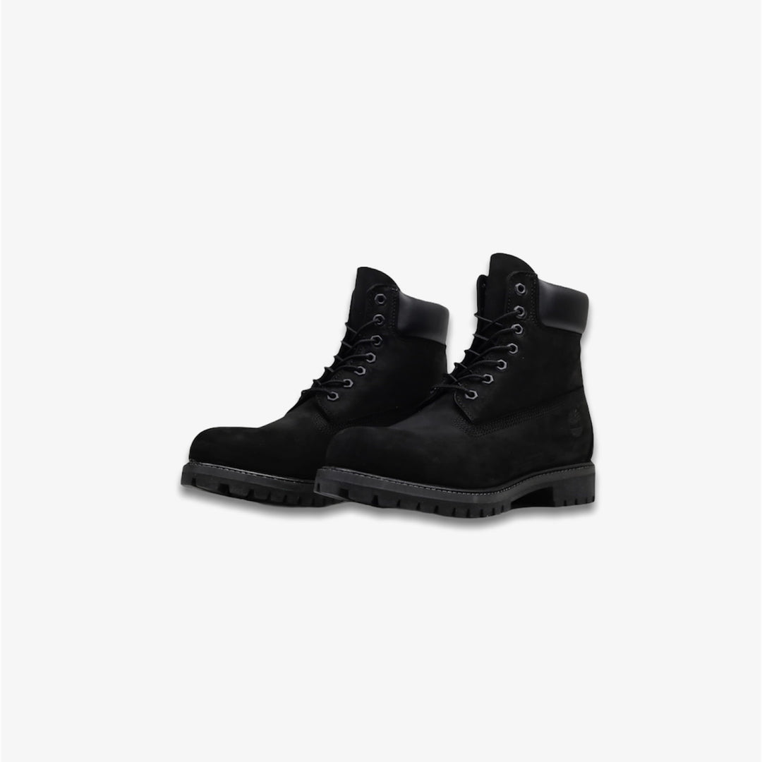 美品Timberland boots black Timberland Premium 6 IN black Nubuck GS 12907 – Sneaker Junkies