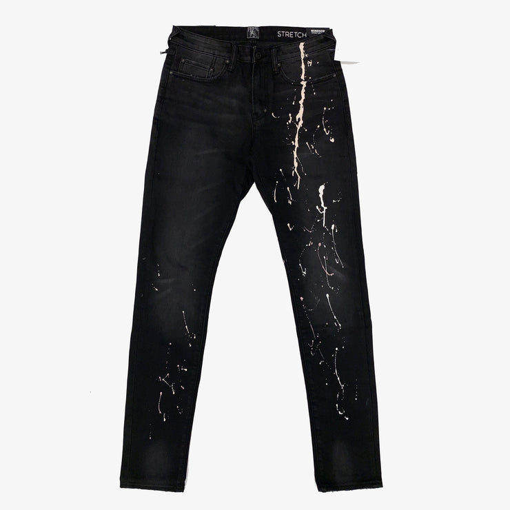 PRPS Paint Splatter Denim Jeans Black