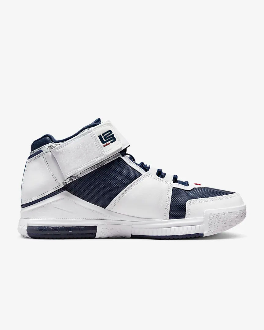 Nike Zoom LeBron II White Midnight Navy DR0826-100 – Sneaker Junkies