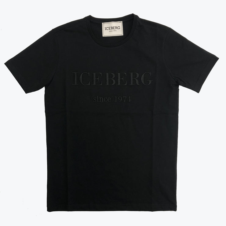 Iceberg 5D Jersey T-Shirt Black Black