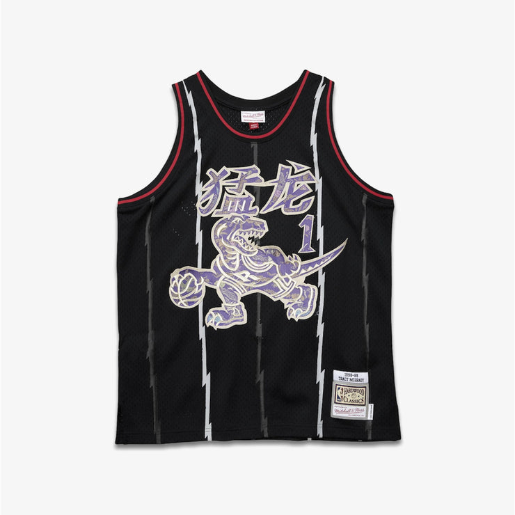Mitchell & Ness x NBA Bulls Chinese New Year Black T-Shirt