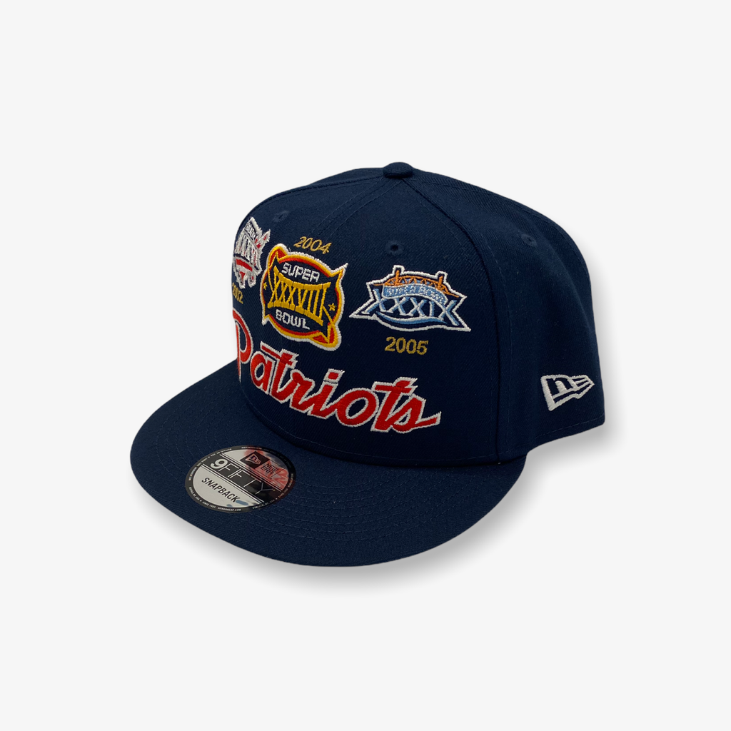 New England Patriots ESTABLISHED YEAR STRAPBACK Navy Hat