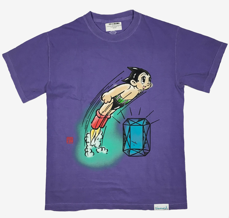 Diamond x Astro Boy Soaring High T-shirt Lavender