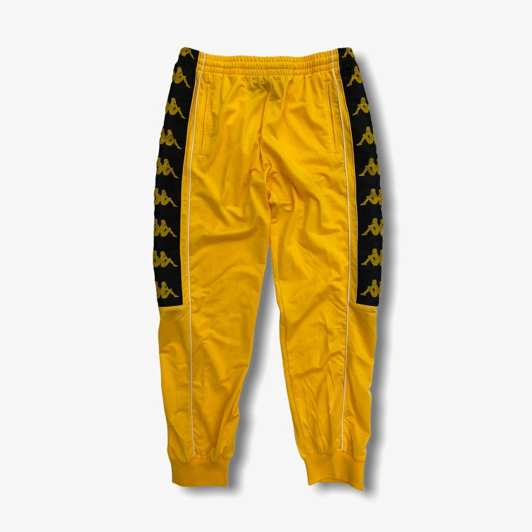 Kappa track pants yellow online