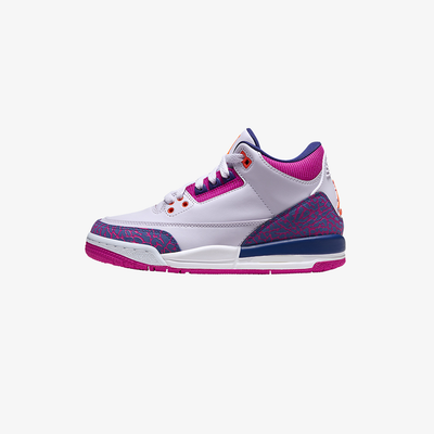 Air Jordan 3 Retro PS Barely Grape hyper crimson 441141-500