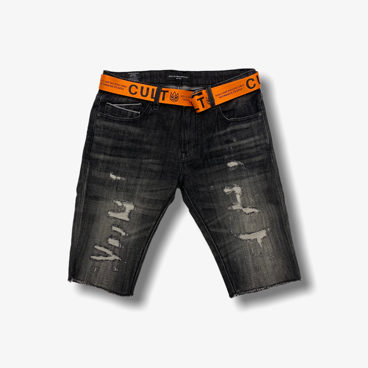 Cult of Individuality Belted Razor Short Black