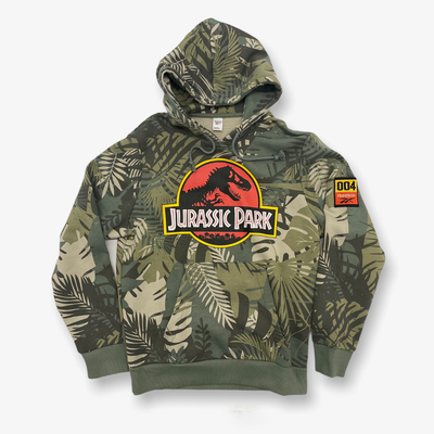 Reebok x Jurassic Park AOP Hoodie Vintage Green H45983