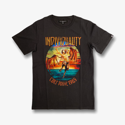 Cult of Individuality cult tour tee charcoal
