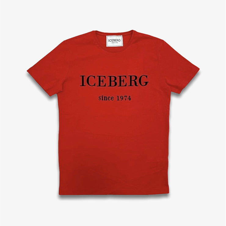 Iceberg T-shirt Large Logo Red