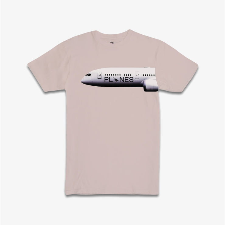 Paper Planes Jumbo Jet Tee Pink